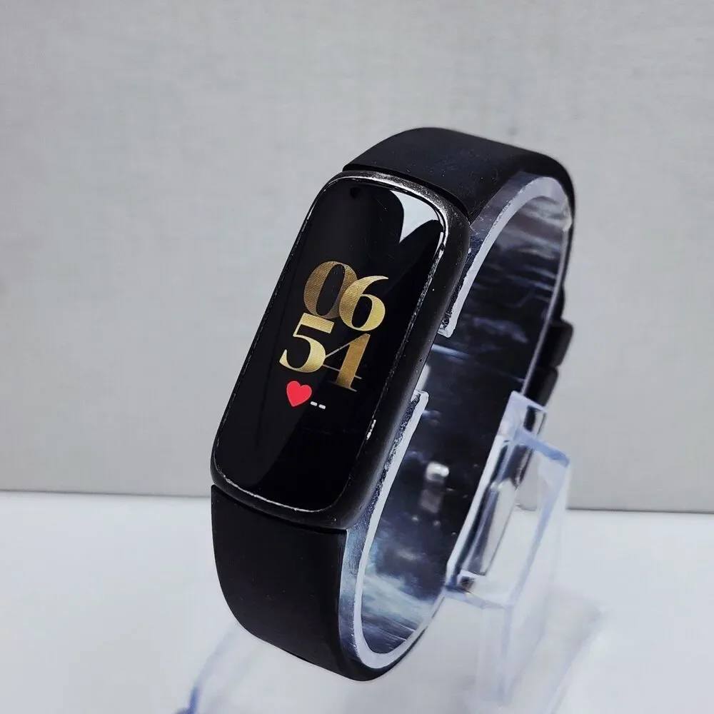 Fitbit Luxe Fitness Tracker FB422 Heart Rate Sleep SpO2 Waterproof Bluetooth GPS